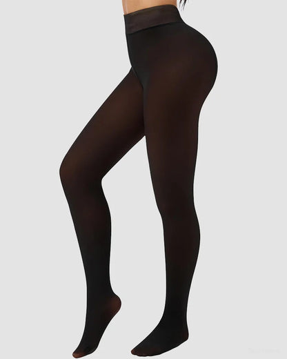 Translucent Fleece Lined Tights